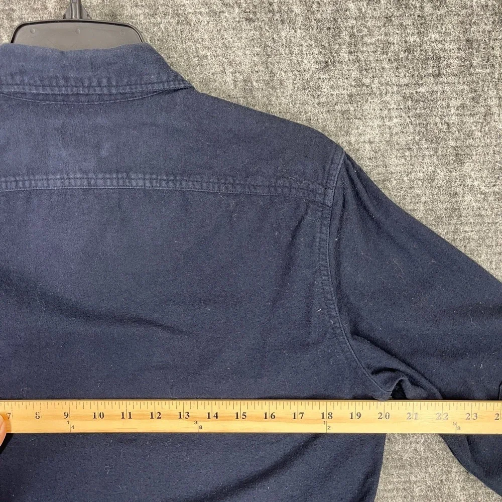 J.Crew Flannel Shirt Mens S Button Down Smart Casual Classic Everyday Minimalist